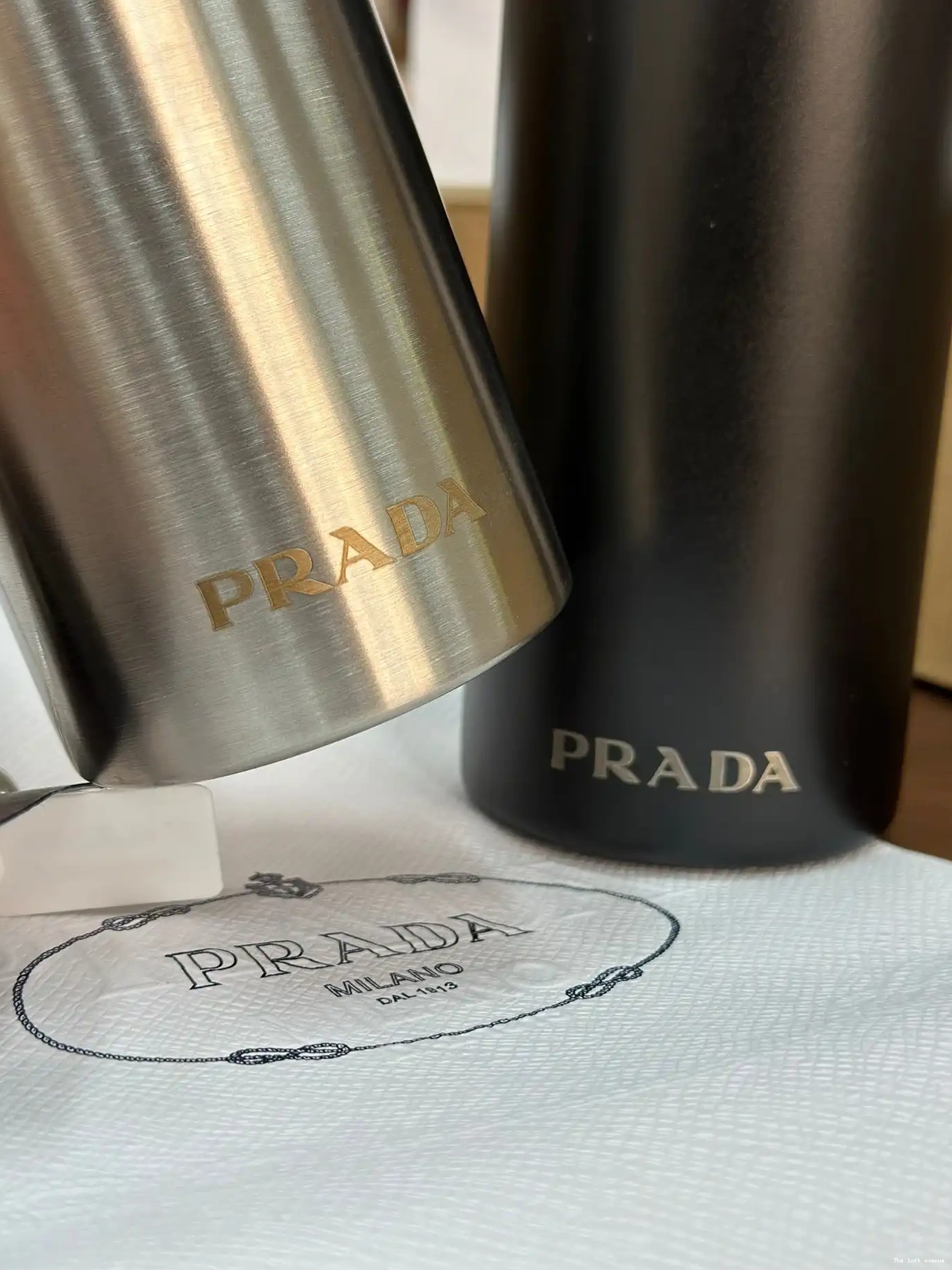 STEEL PRADA STAINLESS BOTTLE 0629